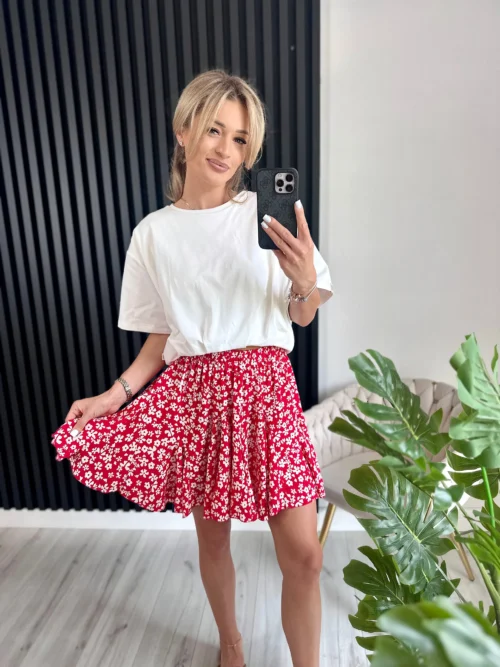 T-shirt bombka BUBBLE 90% bawełna śmietanka