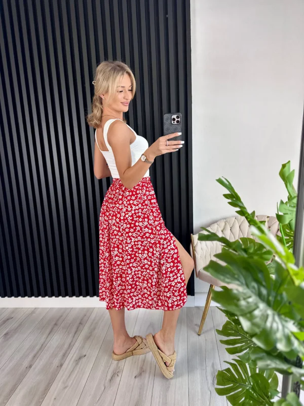 Top MELISA 90% nylon biały - obrazek 3