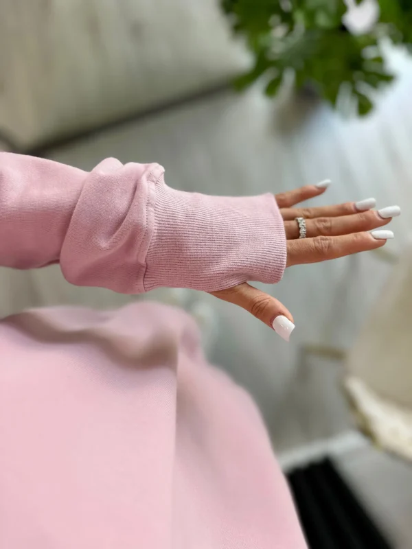 Bluza SARAH 95% bawełna brudny róż - obrazek 3